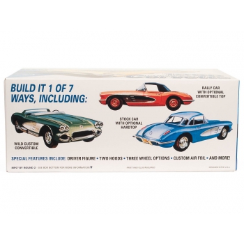 Plastikmodell – 1:25 1960 Chevy Corvette 7-in-1-Auto – MPC1002